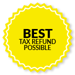 Best Tax Refund Possible We work hard to help you get the best tax refund possible